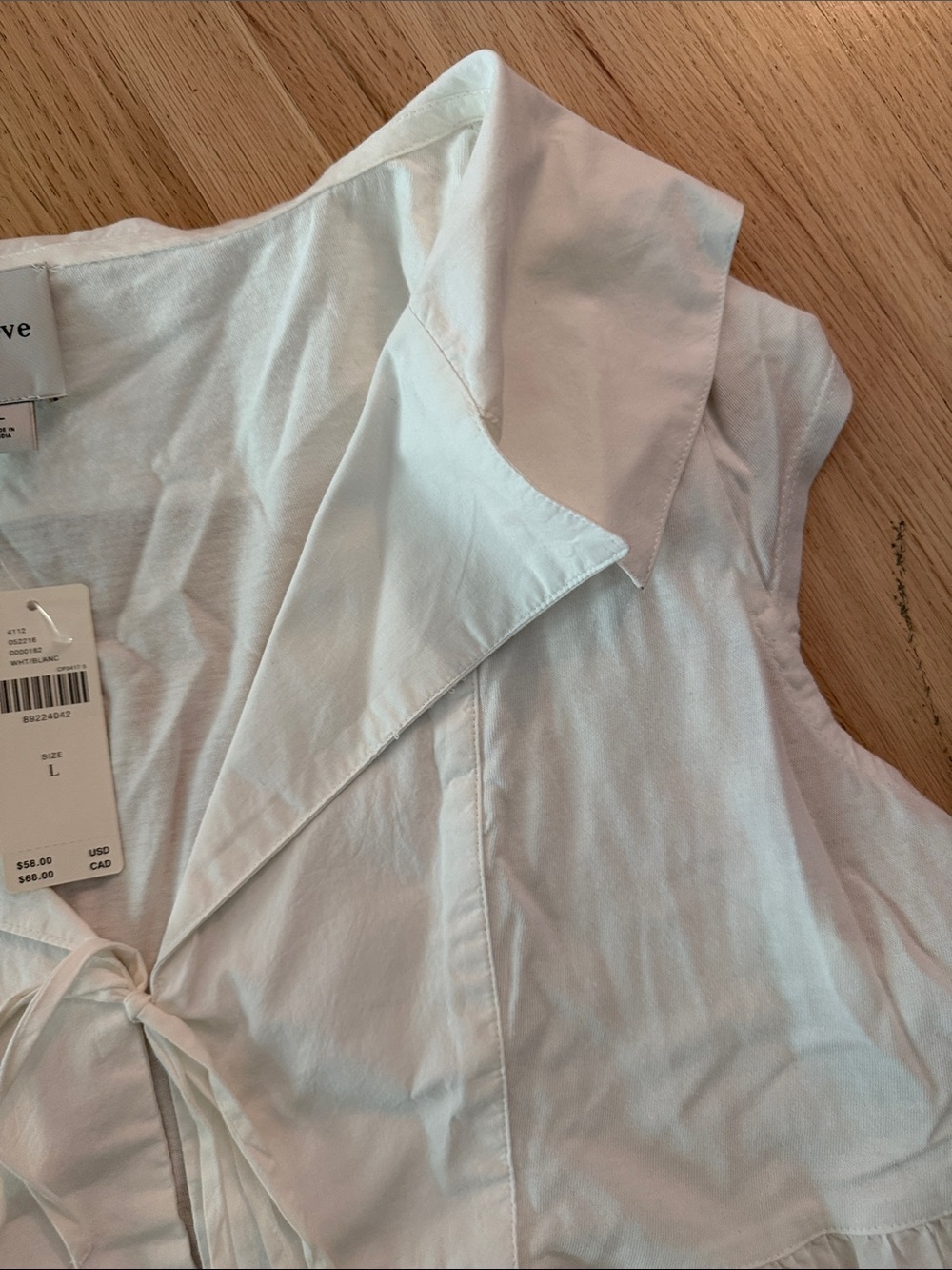 NWT - Maeve Babydoll Blouse - Size L - Picture 9 of 12